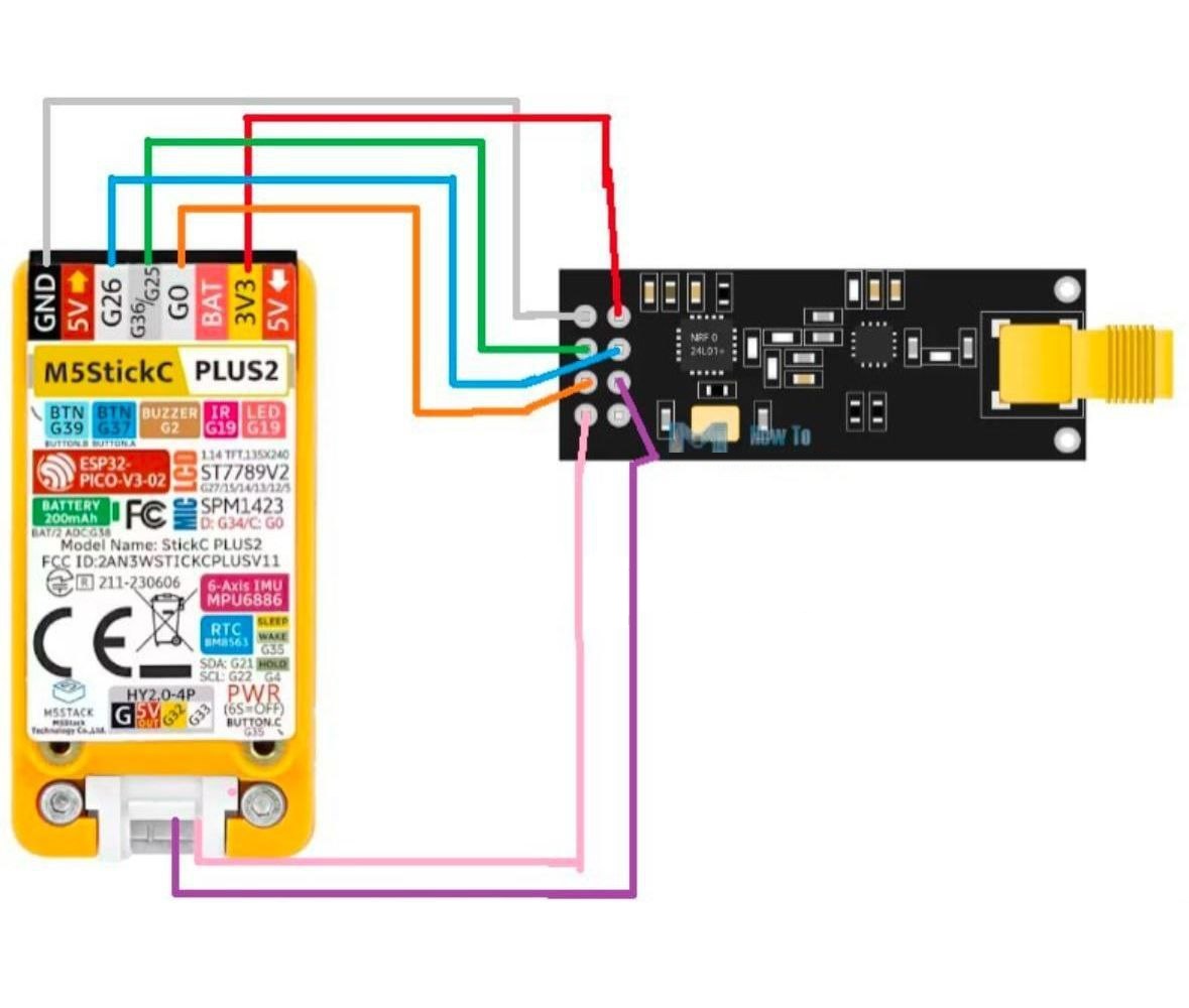 NRF24L01 схема